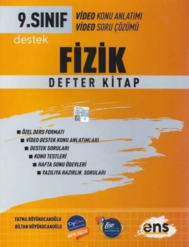 9.Sınıf Defter Kitap Fizik -2023 - 1