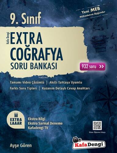 9.Sınıf Extra Coğrafya Soru Bankası (Tümü Video Çözümlü) - 1