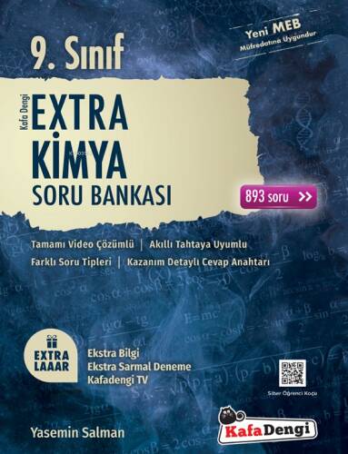 9.Sınıf Extra Kimya Soru Bankası (Tümü Video Çözümlü) - 1