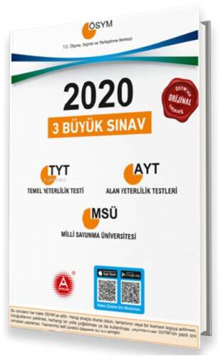 A Yayınları Tyt Ayt Msü Tıpkı Basım Seti -2021 - 1