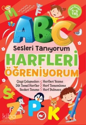 Abc Sesleri Tanıyorum - Harfleri Öğreniyorum 5-6 Yaş - 1