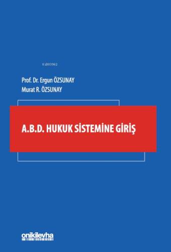 A.B.D. Hukuk Sistemine Giriş - 1