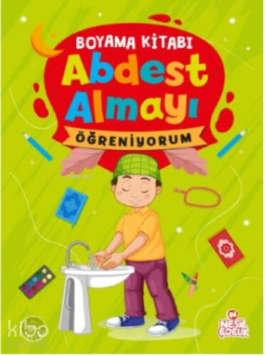 Abdest Almayı Öğreniyorum - Boyama Kitabı - 1