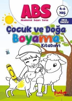 ABS Çocuk ve Doğa Boyama Kitabım 4 - 6 Yaş - 1