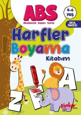 ABS Harfler Boyama Kitabım 4 - 6 Yaş - 1