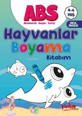 ABS Hayvanlar Boyama Kitabım 4 - 6 Yaş - 1