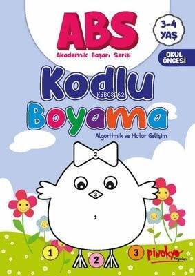 ABS Kodlu Boyama Algoritmik ve Motor Gelişim 3 - 4 Yaş - 1