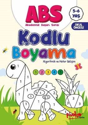 ABS Kodlu Boyama - Algoritmik ve Motor Gelişim 5 - 6 Yaş - 1