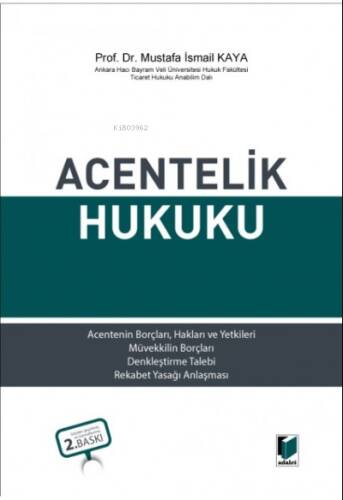 Acentelik Hukuku - 1