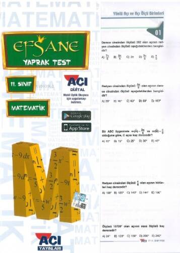 Açı Yayınları 11. Sınıf Matematik -Yt- - 1