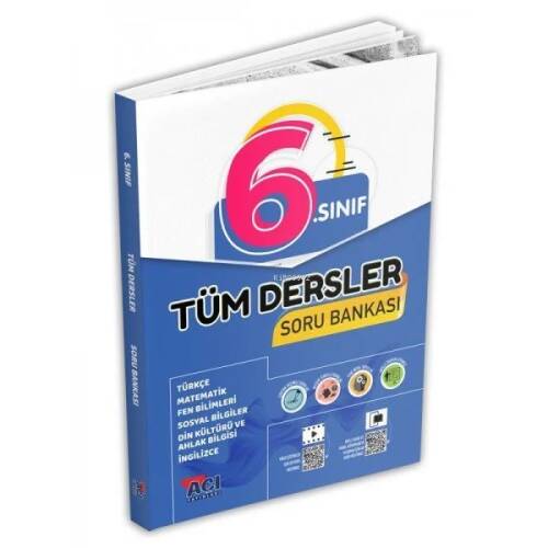 Açı Yayınları 6.Sınıf Tüm Dersler Soru Bankası - 1