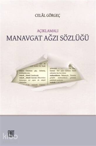 Açıklamalı Manavgat Ağzı Sözlüğü - 1