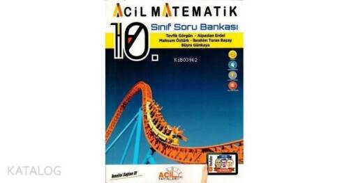 Acil 10.Sınıf Soru Bankası Matematik - 1