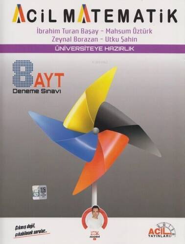 Acil Yayınları AYT Matematik 8 li Deneme Sınavı - 1