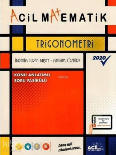 Acil Yayınları Matematik Trigonometri Konu Anlatımlı Soru Fasikülü Acil - 1