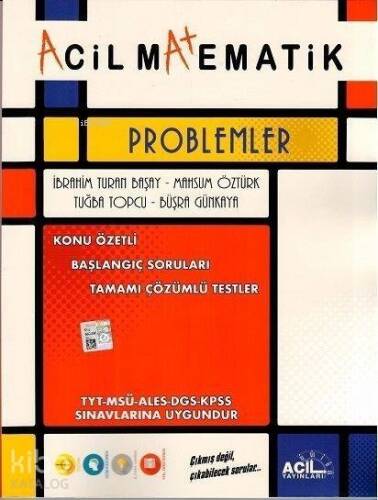 Acil Yayınları TYT Matematik Acil Problemler Acil - 1