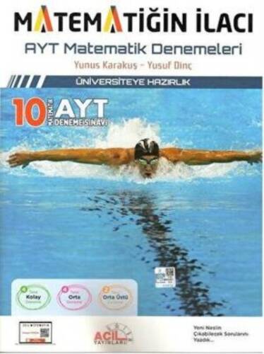 Acil Yks Ayt Deneme Matematiğin İlacı - 2023 - 1