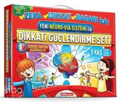 Adeda Dikkati Güçlendirme Seti 5 Yaş - 1