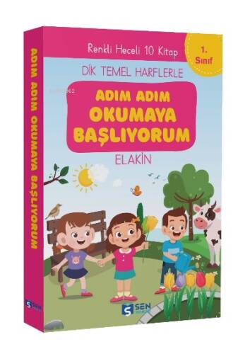 Adım Adım Okumaya Başlıyorum İlk Okuma Kitapları Set (10 Kitap) - 1