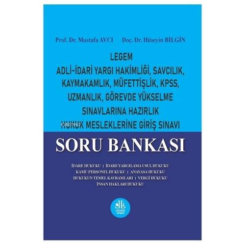 Adli-idari Yargı Hakimliği, Savcılık, Kaymakamlık Soru Bankası - 1