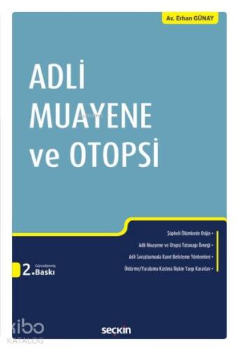 Adli Muayene ve Otopsi - 1