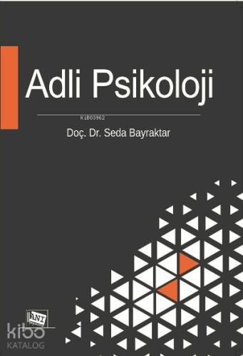 Adli̇ Psi̇koloji̇ - 1