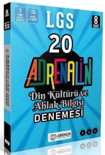 Adrenalin Yay. 8.Sınıf Din Kültürü Ve Ahlak Bilgisi 20 Branş Deneme - 1