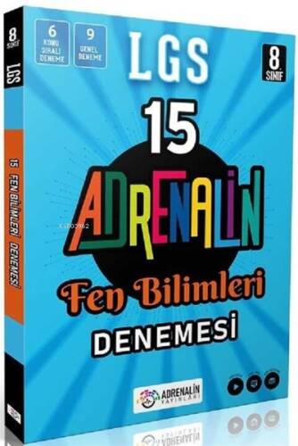 Adrenalin Yay. 8.Sınıf Fen Bilimleri 15 Branş Deneme - 1