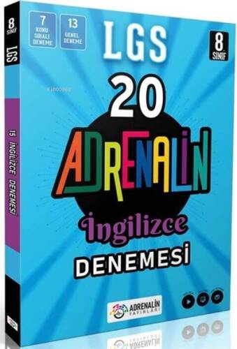 Adrenalin Yay. 8.Sınıf İngilizce 20 Branş Denemesi - 1