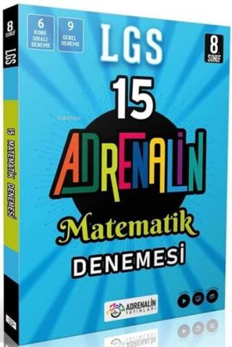 Adrenalin Yay. 8.Sınıf Matematik 15 Branş Denemesi - 1