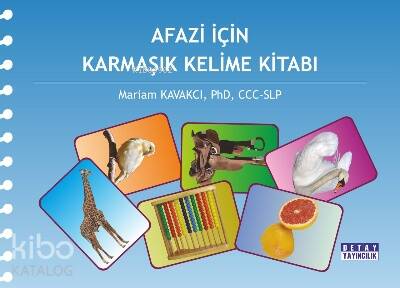 Afazi İçin Karmaşık Kelime Kitabı - 1