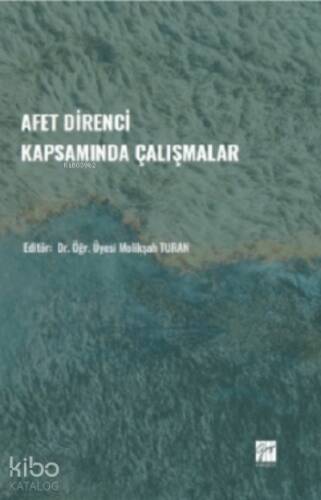 Afet Direnci Kapsamında Çalışmalar - 1