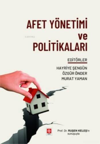 Afet Yönetimi ve Politikaları - 1