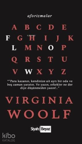 Aforizmalar - Virginia Woolf - 1