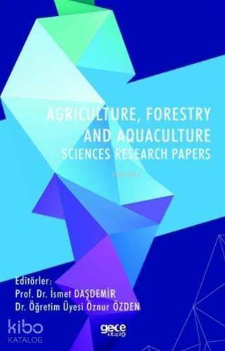 Agriculture, Forestry and Aquaculture Sciences Research Papers - 1