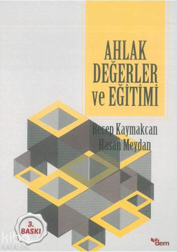 Ahlak Değerler ve Eğitimi - 1