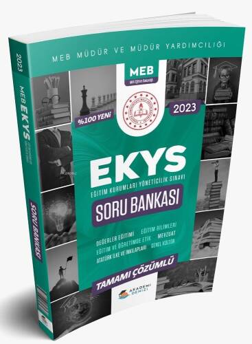 Akademi Denizi 2023 EKYS MEB Müdür ve Müdür Yardımcılığı Soru Bankası - 1