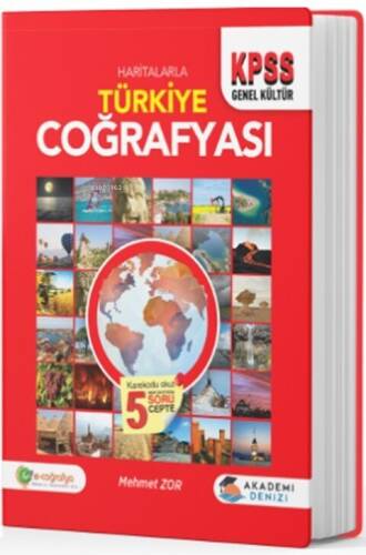 Akademi Denizi KPSS Haritalarla Türkiye Coğrafyası - 1