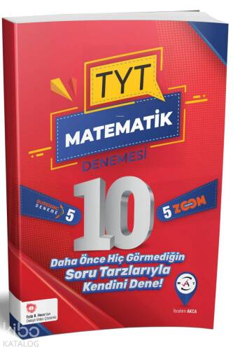 Akca Yayınları TYT 10'lu Matematik Denemesi - 1