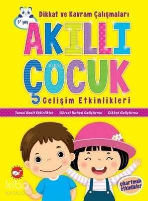 Akıllı Çocuk Gelişim Etkinlikleri Dikkat ve Kavram Çalışmaları - Çıkartmalı Etkinlikler - 1