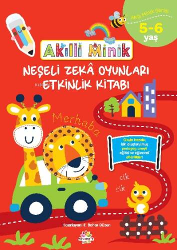 Akıllı Minik ;Zeka Oyunları Etkinlik Kitabı 5-6 Yaş - 1