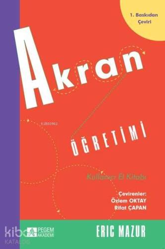 Akran Öğretimi - Kullanıcı El Kitabı - 1