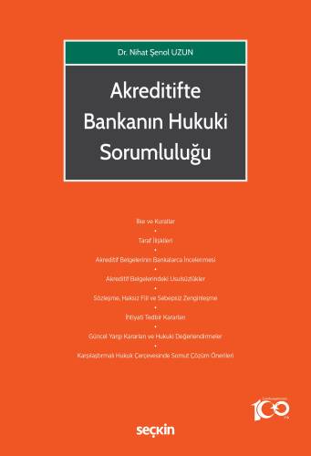 Akreditifte Bankanın Hukuki Sorumluluğu - 1