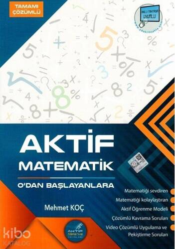 Aktif Öğrenme Yayınları TYT Aktif Matematik Sıfırdan Başlayanlara Tamamı Çözümlü Soru Bankası Aktif Öğrenme - 1