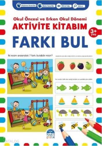 Aktivite Kitabım – Farku Bul (3 + Yaş ) - 1