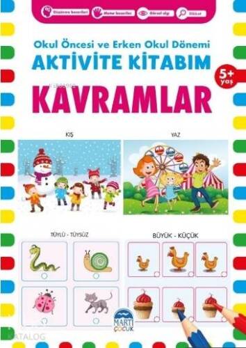 Aktivite Kitabım - Kavramlar ( 5+ Yaş ) - 1