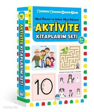 Aktivite Kitaplarım Seti 4+ Yaş - Okul Öncesi ve Erken Okul Dönemi - 1