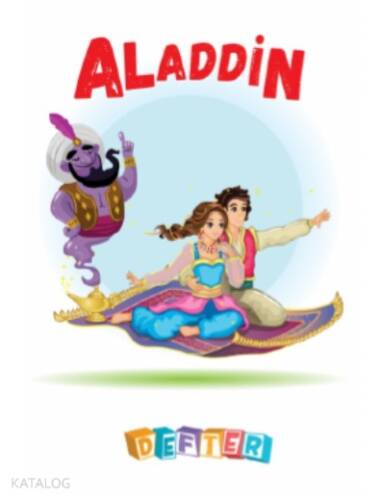 Aladdin Çizgili Defter - 1