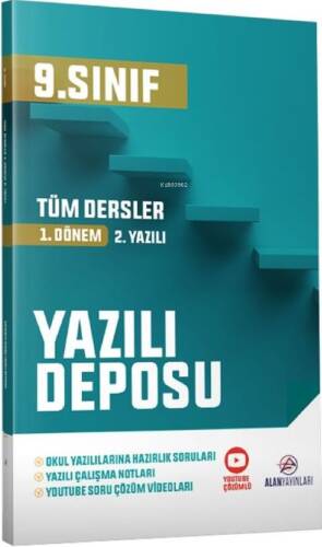 Alan 09.Sınıf Yazılı Deposu 1.Dönem 2.Yazılı -2024 - 1