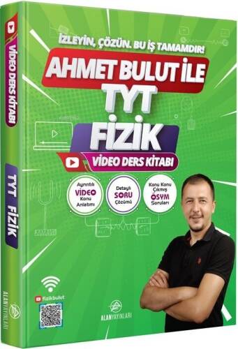 Alan Yayınları Ahmet Bulut ile TYT Fizik Video Ders Kitabı - 1